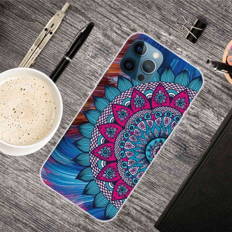 Etui do iPhone 14 Pro Kolorowa Mandala