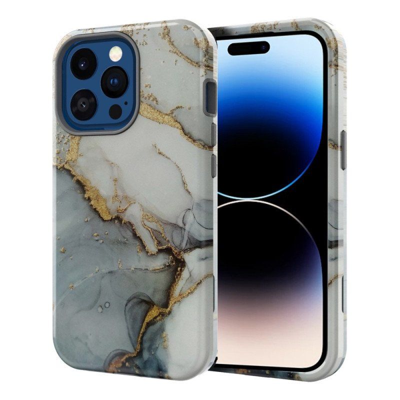 Etui do iPhone 14 Pro Luksusowy Marmur