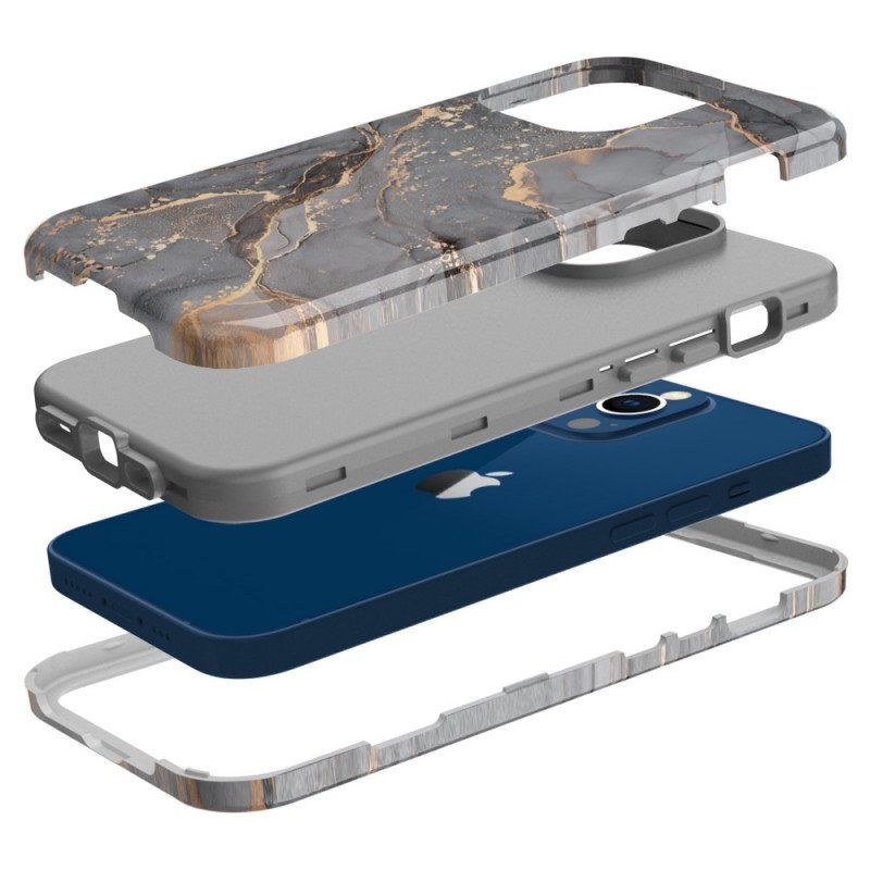 Etui do iPhone 14 Pro Max Luksusowy Marmur