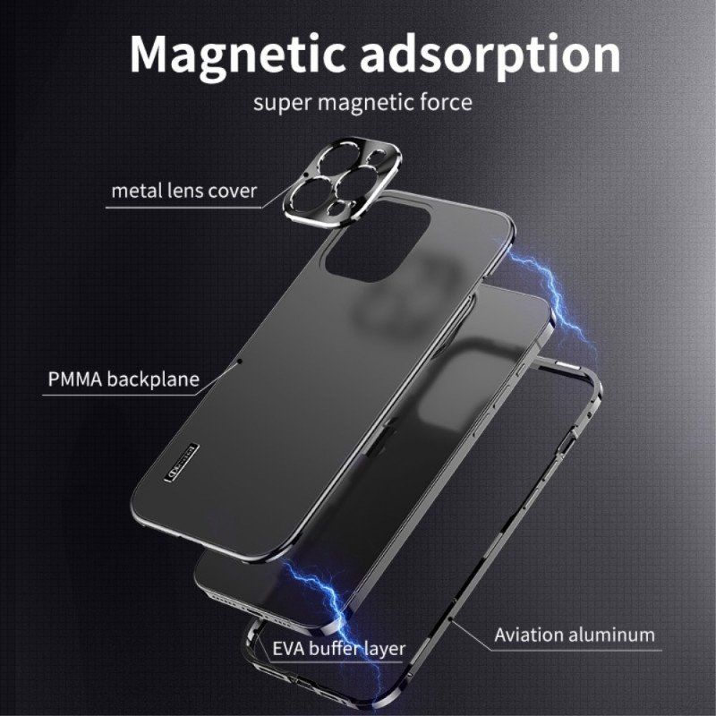 Etui do iPhone 14 Pro Max Metalowa Rama