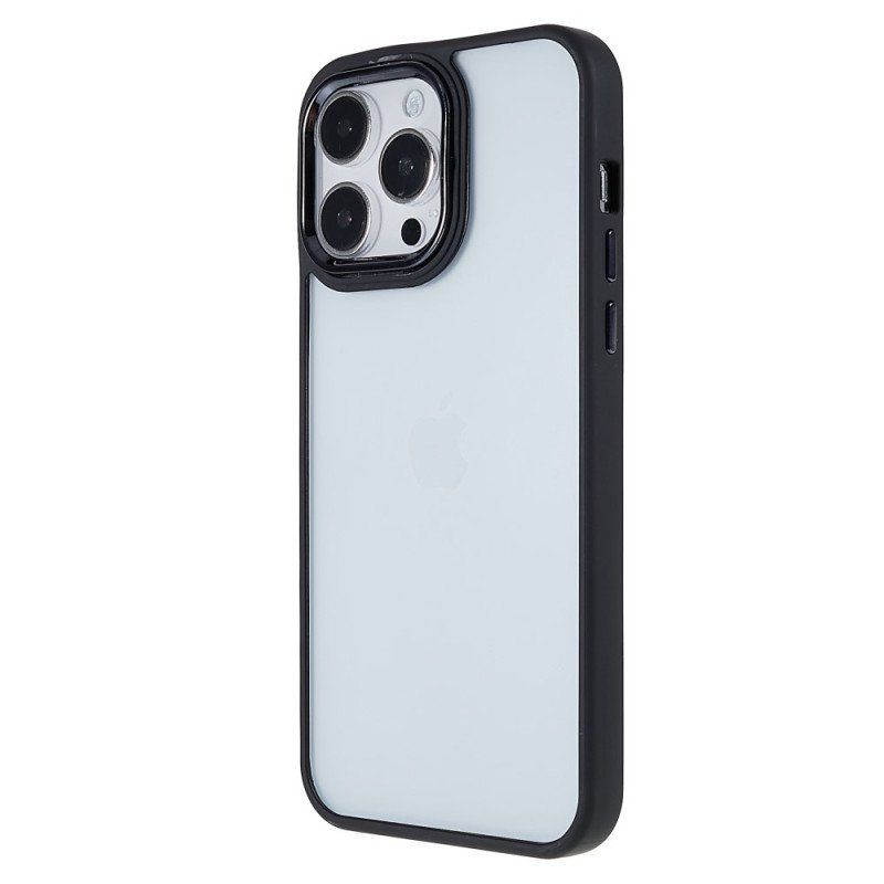 Etui do iPhone 14 Pro Max Przezroczyste Kolorowe Krawędzie