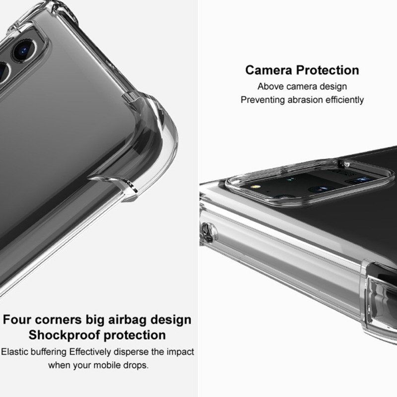 Etui do iPhone 14 Pro Max Przezroczyste Narożniki Poduszki Powietrznej Imak