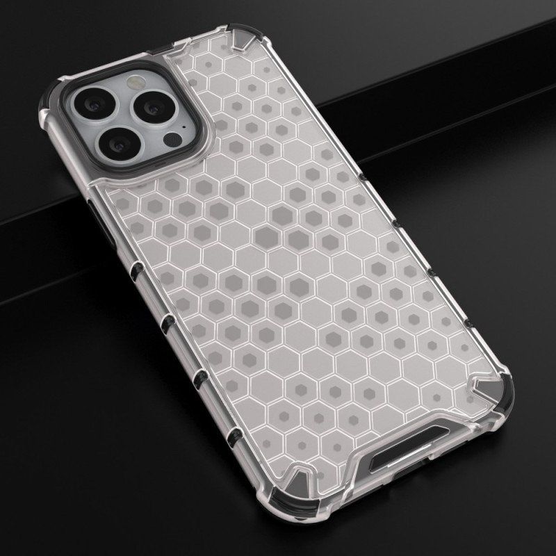 Etui do iPhone 14 Pro Max Styl Plastra Miodu