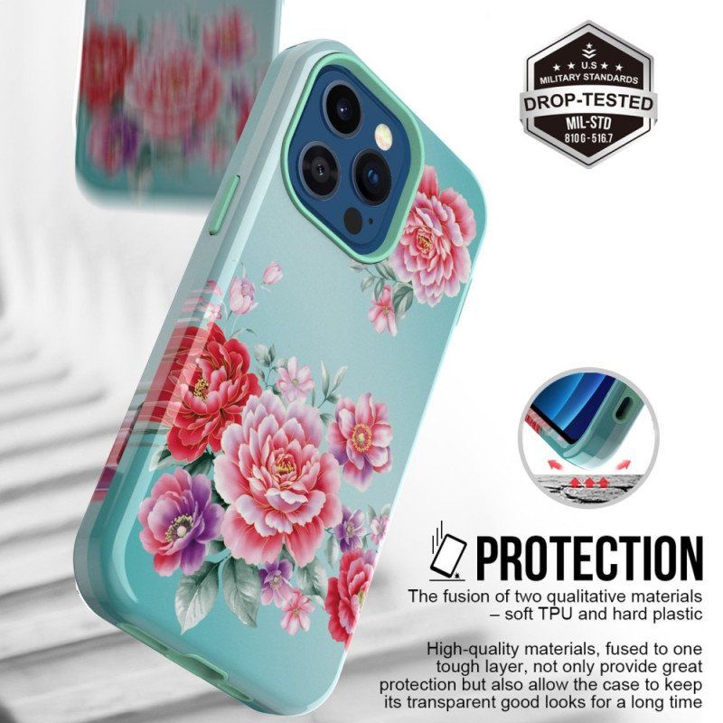 Etui do iPhone 14 Pro Max Zabytkowe Kwiaty