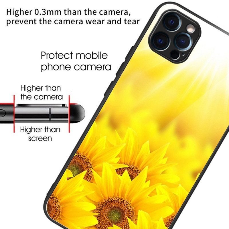 Etui do iPhone 14 Pro Słoneczniki