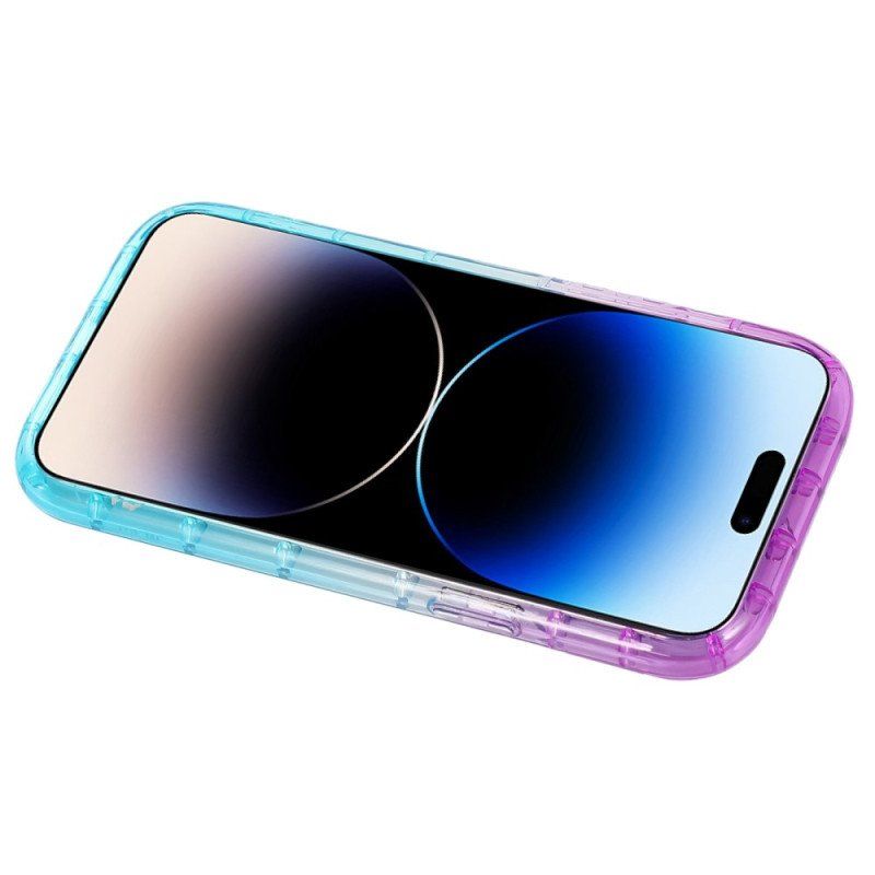 Etui do iPhone 14 Pro Ulepszony Kolor Gradientu