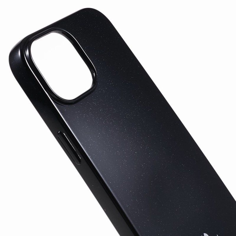 Etui do iPhone 15 Brokatowy Proszek Rtęciowy