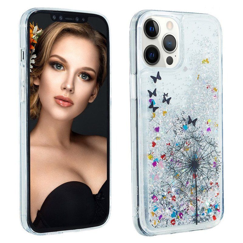 Etui do iPhone 15 Pro Błyszczący Dmuchawiec