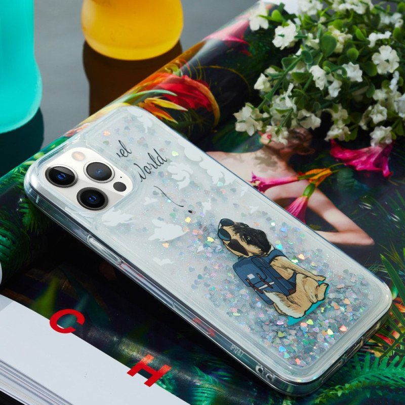 Etui do iPhone 15 Pro Błyszczący Pies