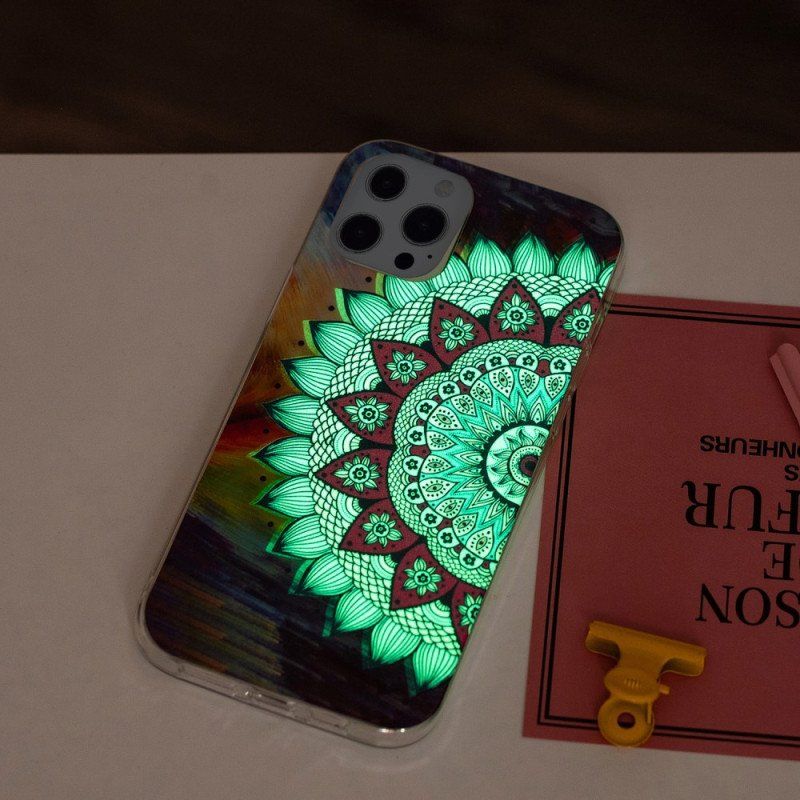 Etui do iPhone 15 Pro Fluorescencyjna Mandala