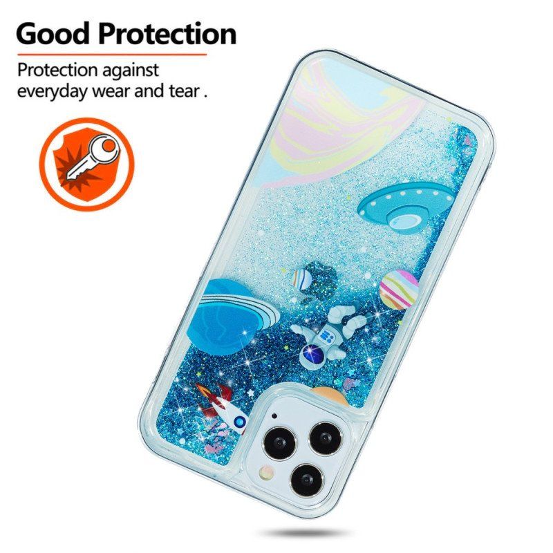 Etui do iPhone 15 Pro Max Kosmiczny Brokat