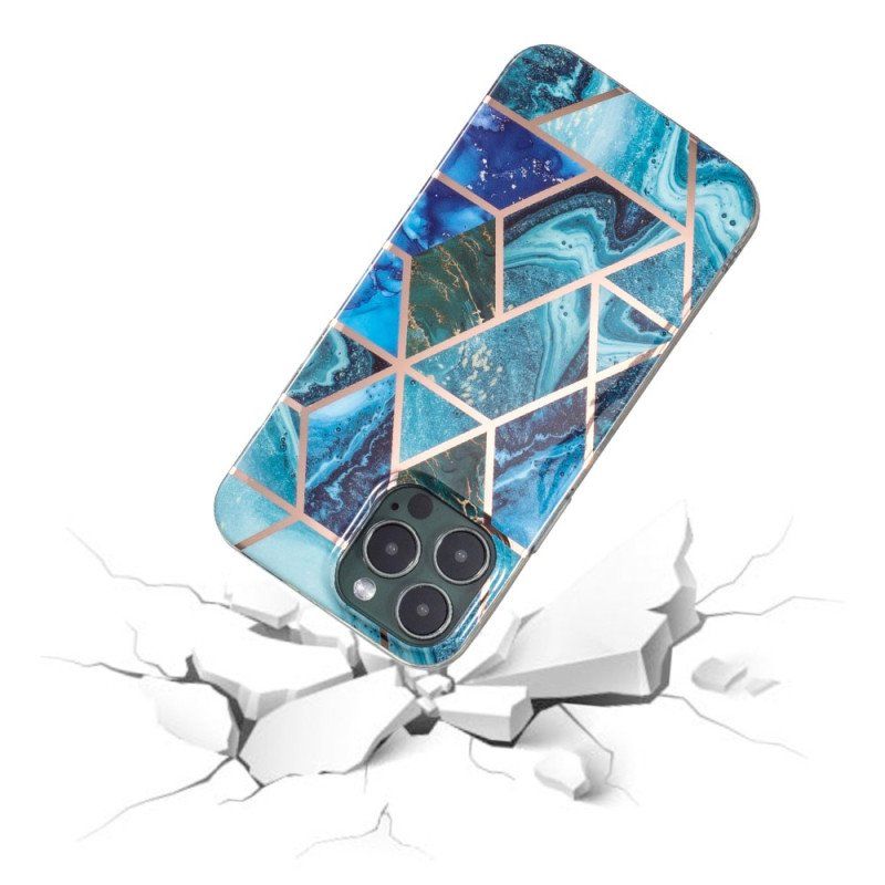 Etui do iPhone 15 Pro Max Marmur Geometryczny