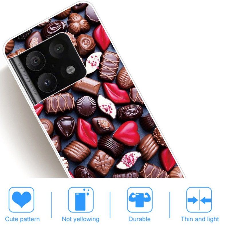 Etui do OnePlus 10 Pro 5G Elastyczna Czekolada