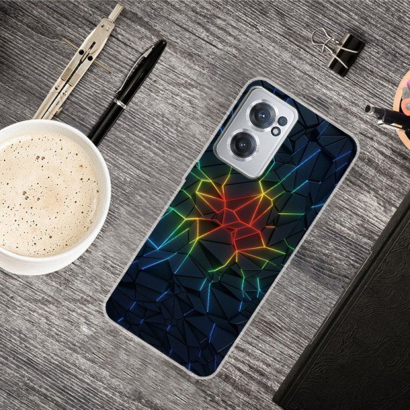 Etui do OnePlus Nord CE 2 5G Pęknięcia Telluryczne