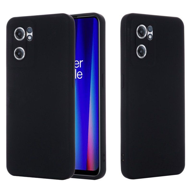 Etui do OnePlus Nord CE 2 5G Tekstura Z Mikrofibry