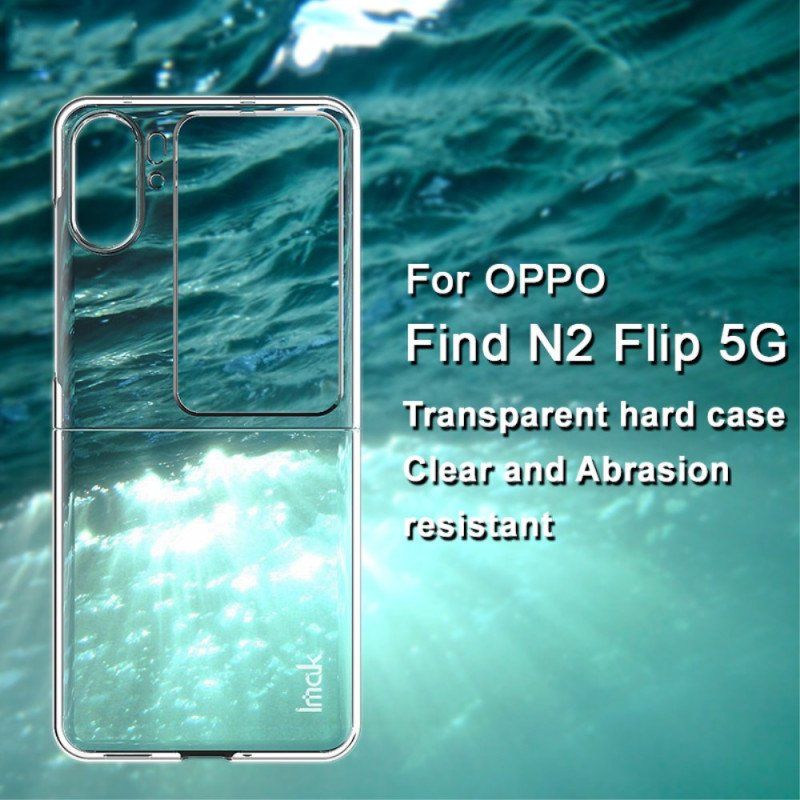 Etui do Oppo Find N2 Flip Etui Folio Przezroczysty Imak