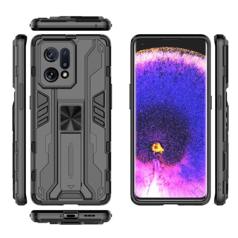 Etui do Oppo Find X5 Zdejmowane Wsporniki Pionowe I Poziome