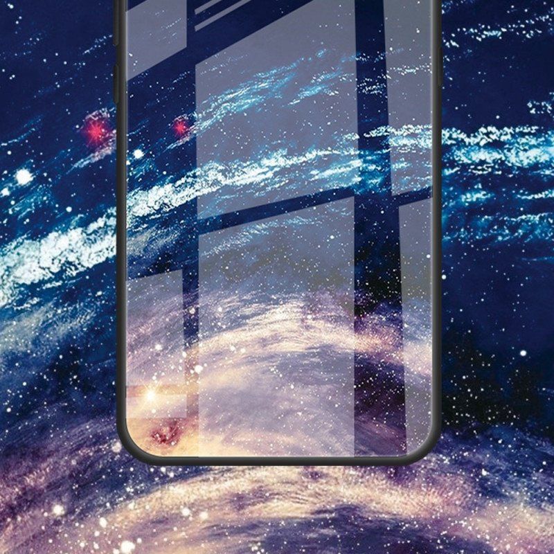 Etui do Oppo Reno 8 Gradientowe Szkło Hartowane