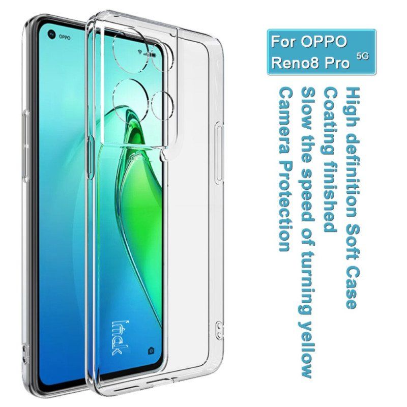 Etui do Oppo Reno 8 Pro Przezroczysty Imak