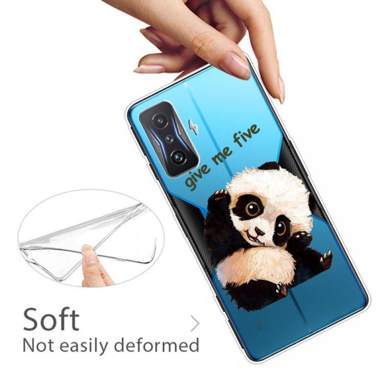 Etui do Poco F4 GT Panda Daj Mi Piątkę