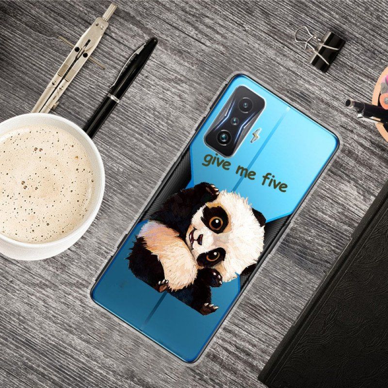 Etui do Poco F4 GT Panda Daj Mi Piątkę