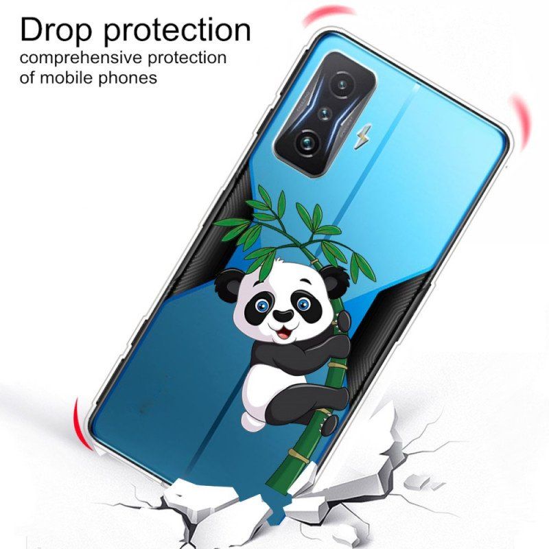 Etui do Poco F4 GT Panda Na Swoim Bambusie