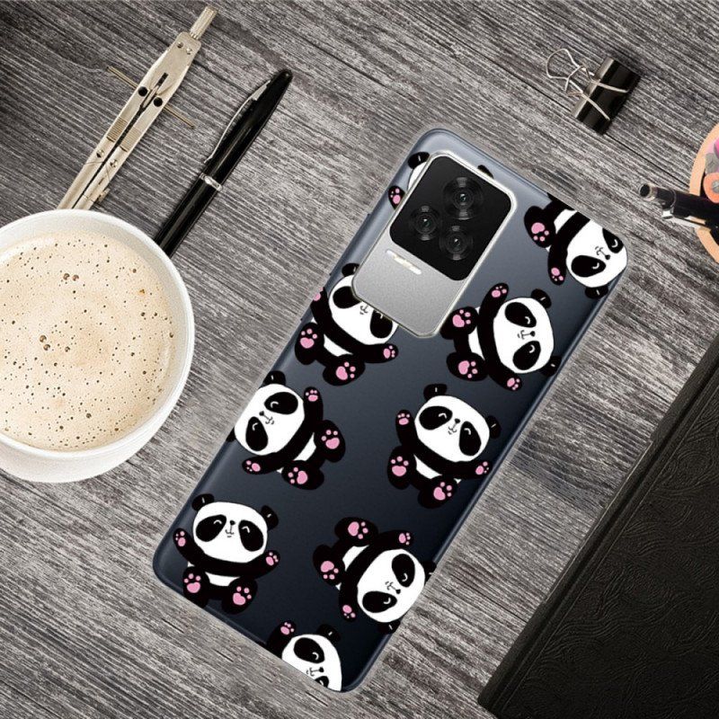 Etui do Poco F4 Małe Pandy