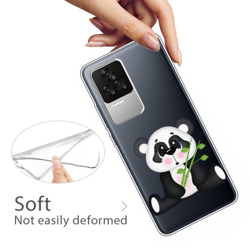 Etui do Poco F4 Zabawna Panda