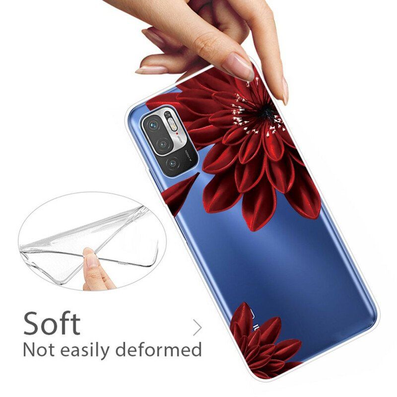 Etui do Poco M3 Pro 5G Dzikie Kwiaty