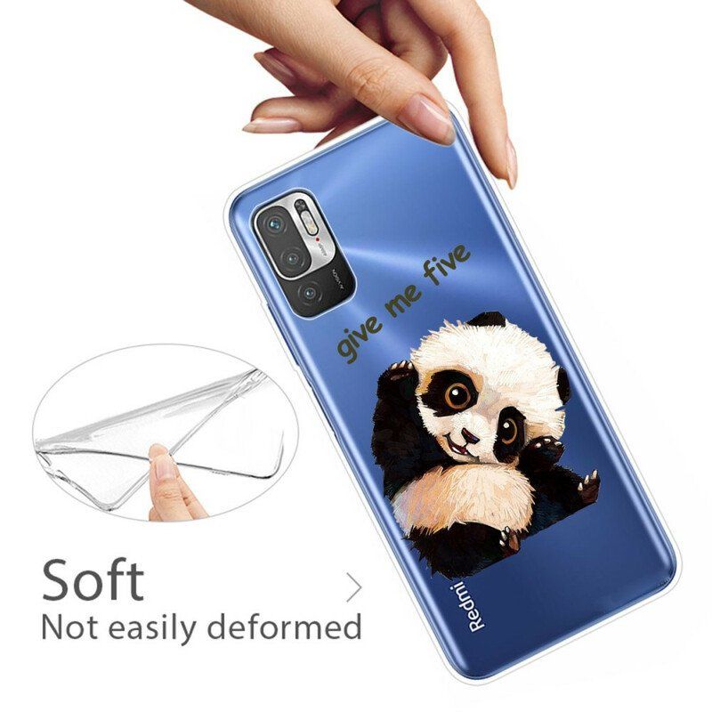 Etui do Poco M3 Pro 5G Panda Daj Mi Piątkę