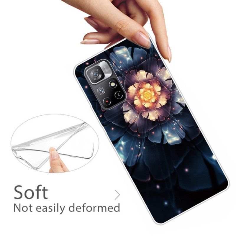 Etui do Poco M4 Pro 5G Dzikie Kwiaty