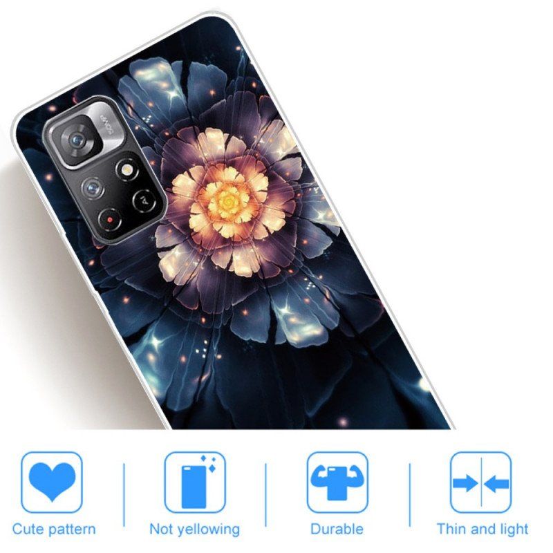 Etui do Poco M4 Pro 5G Dzikie Kwiaty