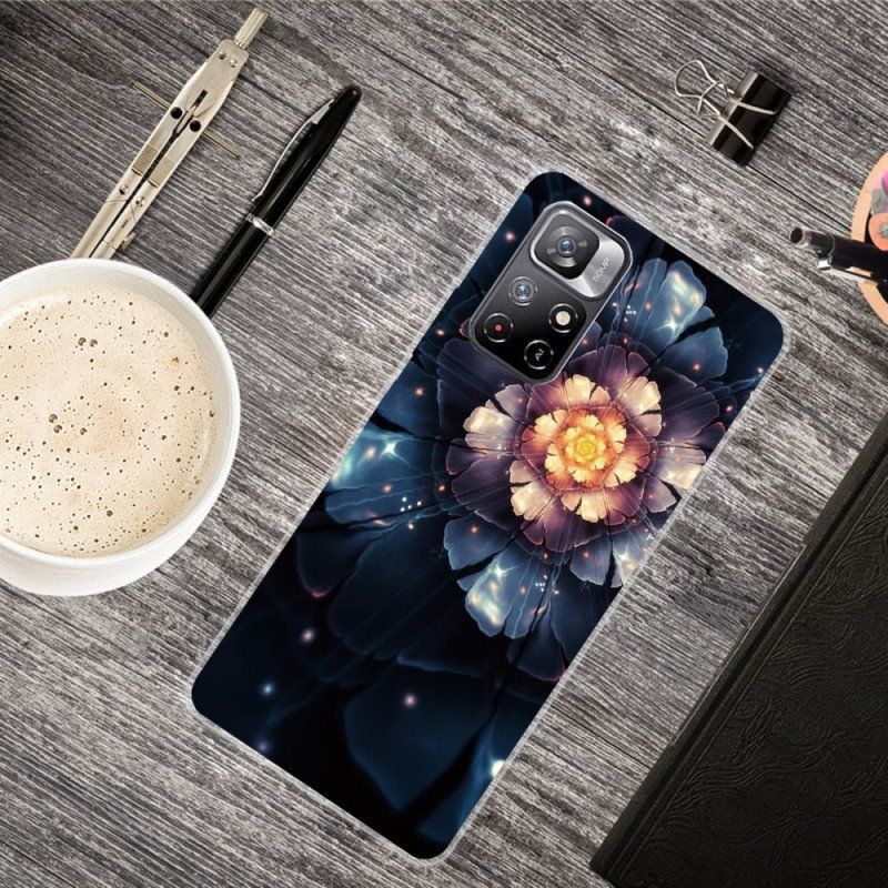 Etui do Poco M4 Pro 5G Dzikie Kwiaty