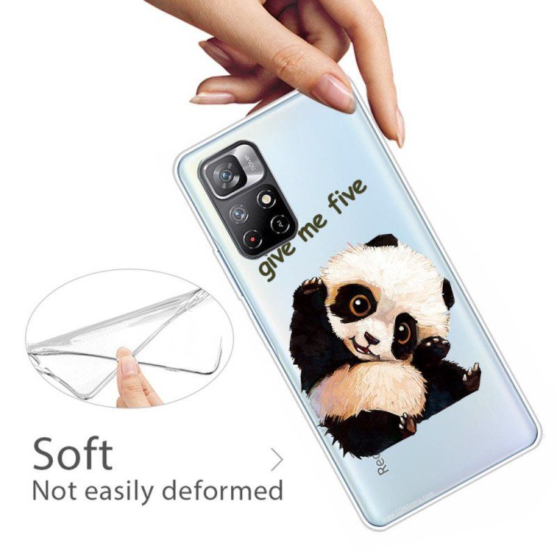 Etui do Poco M4 Pro 5G Panda Daj Mi Piątkę