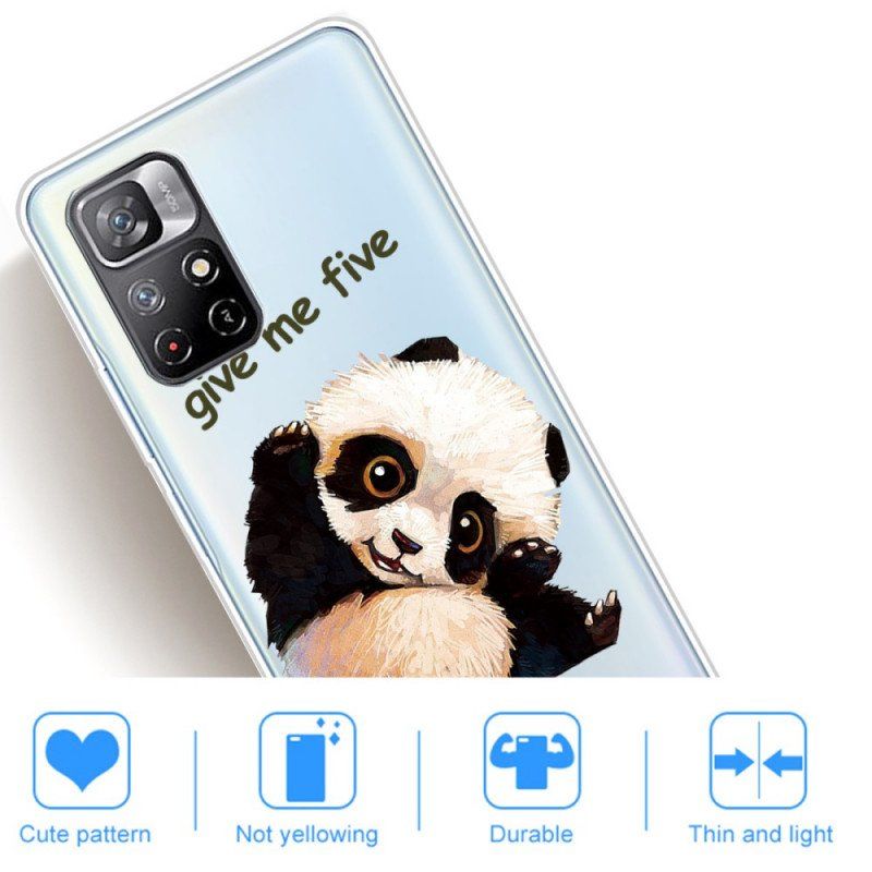 Etui do Poco M4 Pro 5G Panda Daj Mi Piątkę