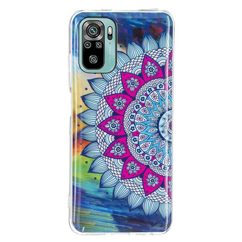 Etui do Poco M5s Fluorescencyjna Kolorowa Mandala