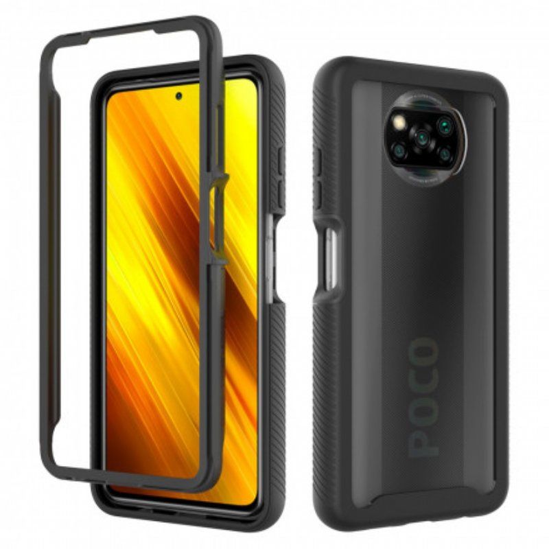 Etui do Poco X3 / X3 Pro / X3 NFC Hybrydowe Silikonowe Krawędzie