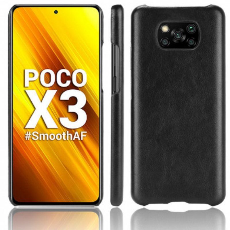 Etui do Poco X3 / X3 Pro / X3 NFC Skórzany Efekt Litchi Performance