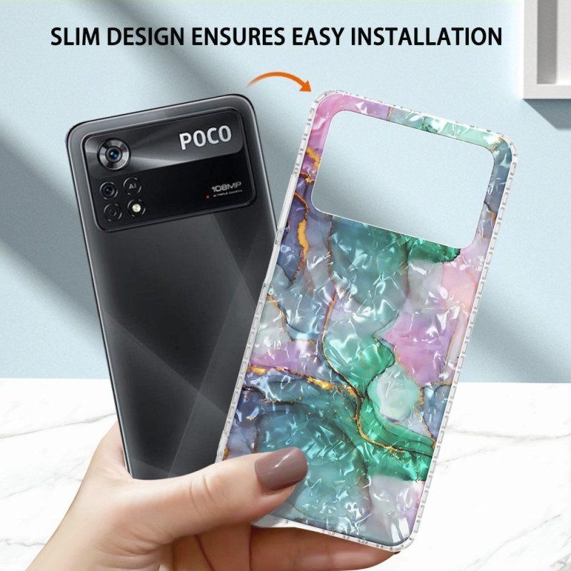 Etui do Poco X4 Pro 5G Elastyczny Styl