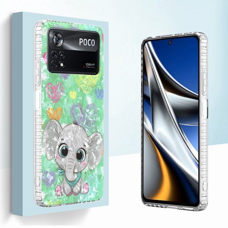 Etui do Poco X4 Pro 5G Stylowy Słoń