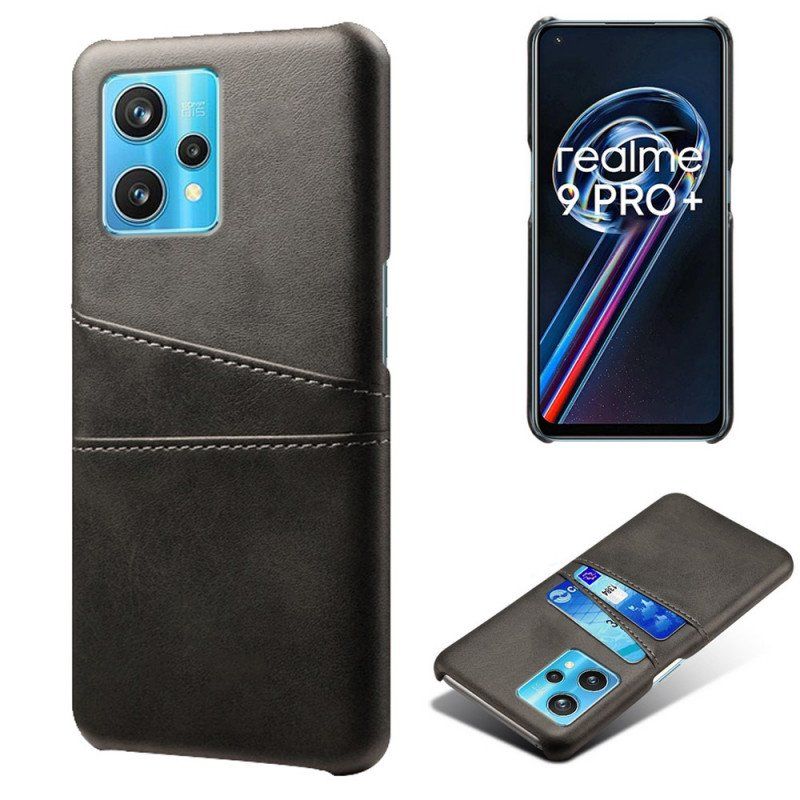 Etui do Realme 9 Pro Plus Podwójny Uchwyt Na Kartę