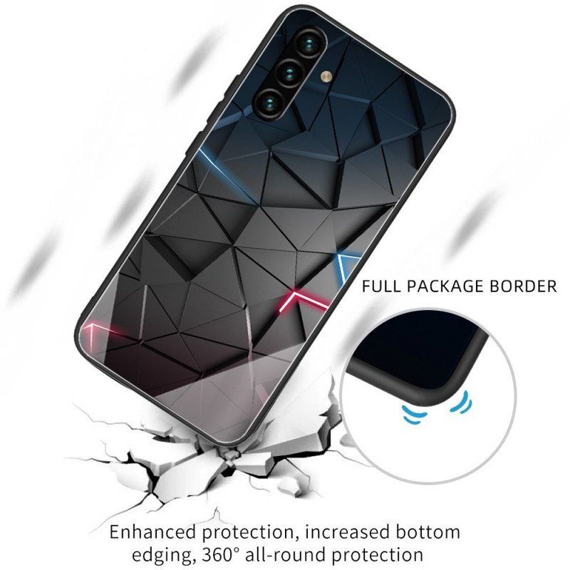 Etui do Samsung Galaxy A13 5G / A04s Geometria Szkła Hartowanego