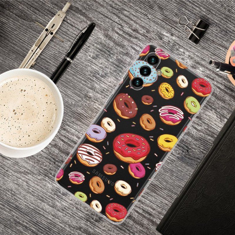 Etui do Samsung Galaxy A13 5G / A04s Kocham Pączki