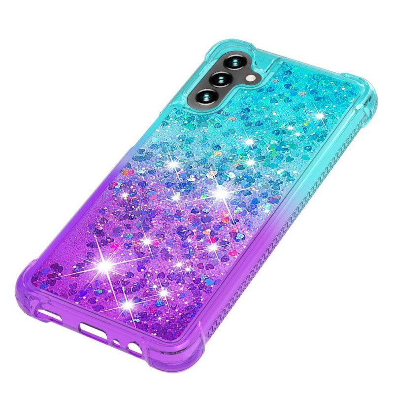 Etui do Samsung Galaxy A13 5G / A04s Kolory Cekinów