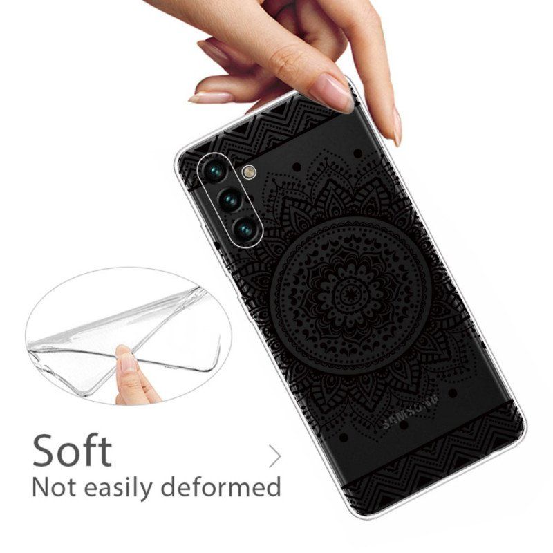 Etui do Samsung Galaxy A13 5G / A04s Mandala Z Pojedynczym Kwiatem