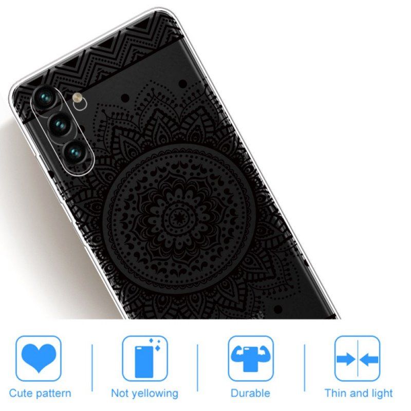 Etui do Samsung Galaxy A13 5G / A04s Mandala Z Pojedynczym Kwiatem