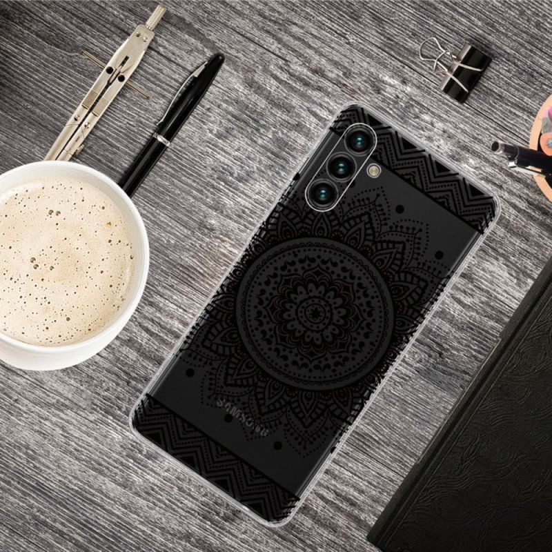 Etui do Samsung Galaxy A13 5G / A04s Mandala Z Pojedynczym Kwiatem