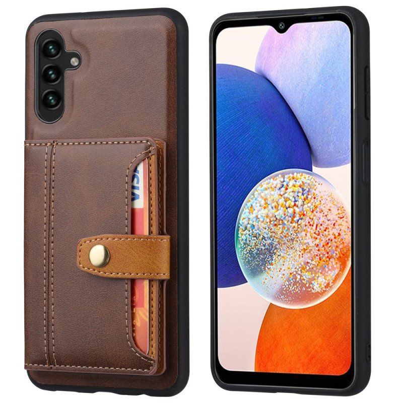 Etui do Samsung Galaxy A14 / A14 5G Pasek Podtrzymujący Posiadacza Karty