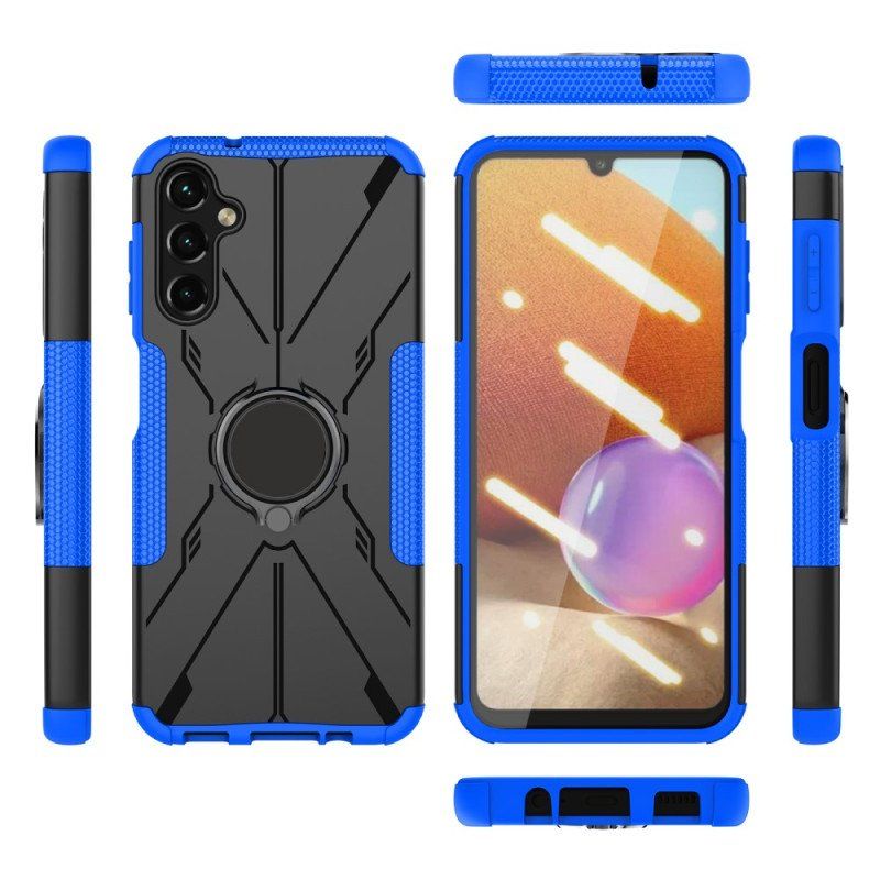 Etui do Samsung Galaxy A14 / A14 5G Wsparcie Pierścienia Dwukolorowego