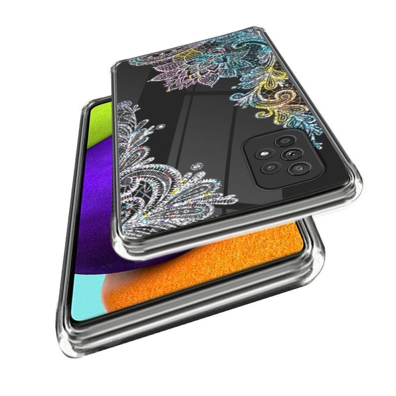 Etui do Samsung Galaxy A53 5G Bezszwowa Koronkowa Mandala